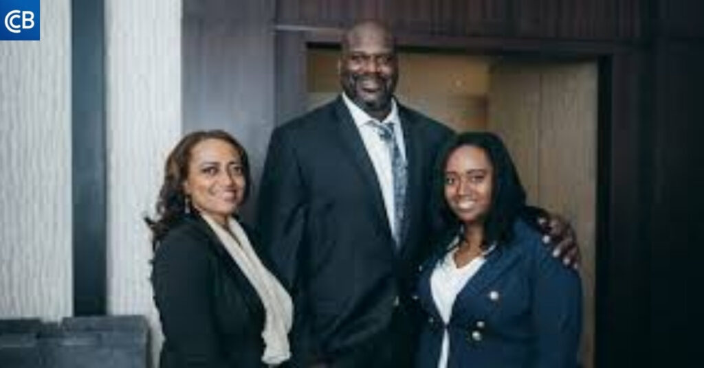 Taahirah O’Neal with her father and sister